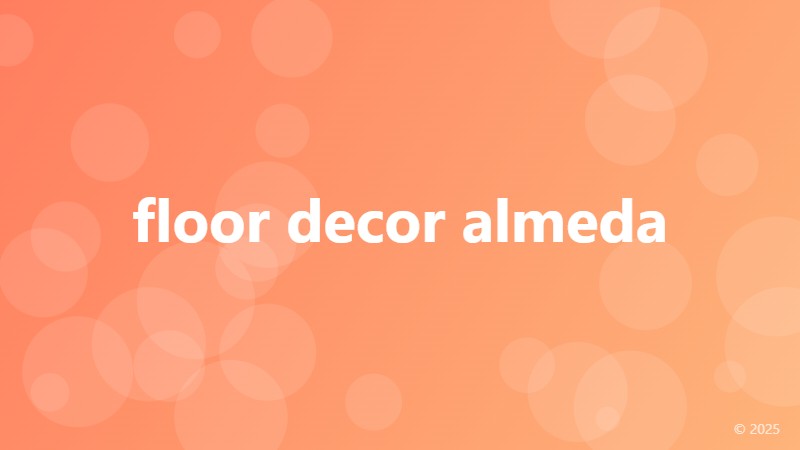 floor decor almeda