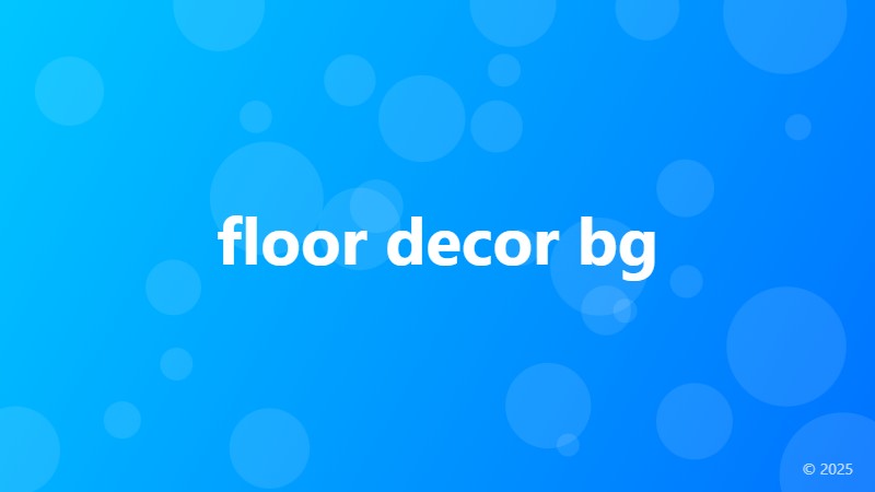 floor decor bg
