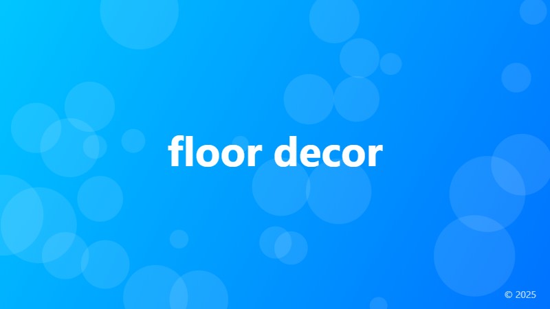 floor decor